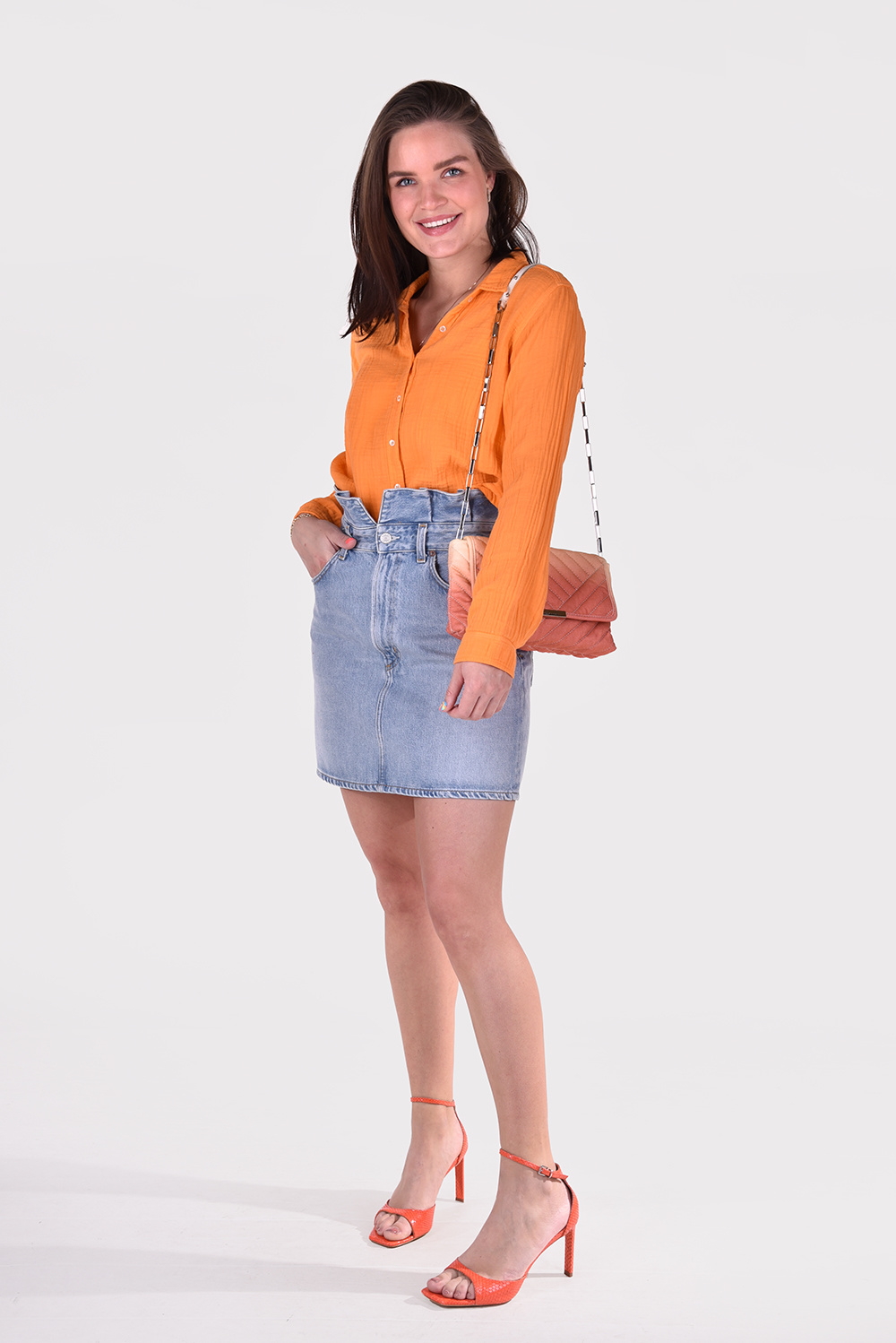 Xirena blouse Scout X21505 oranje
