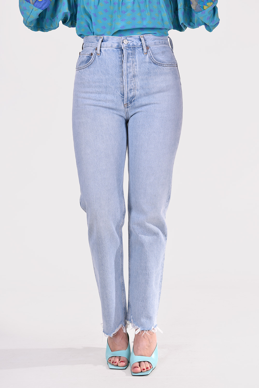 Agolde jeans 90s Pinch A154E 1141 blauw