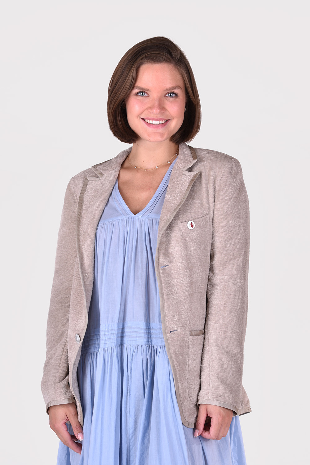 Baindoux blazer Courage beige Baindoux blazer Courage beige