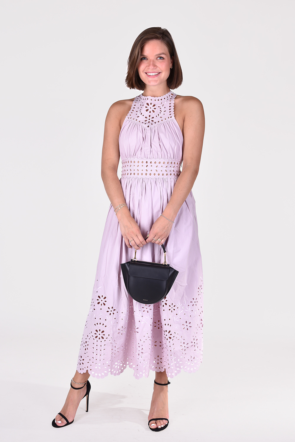 Magali Pascal jurk Lilia MPPF22D29-2 roze Magali Pascal jurk Lilia MPPF22D29-2 roze