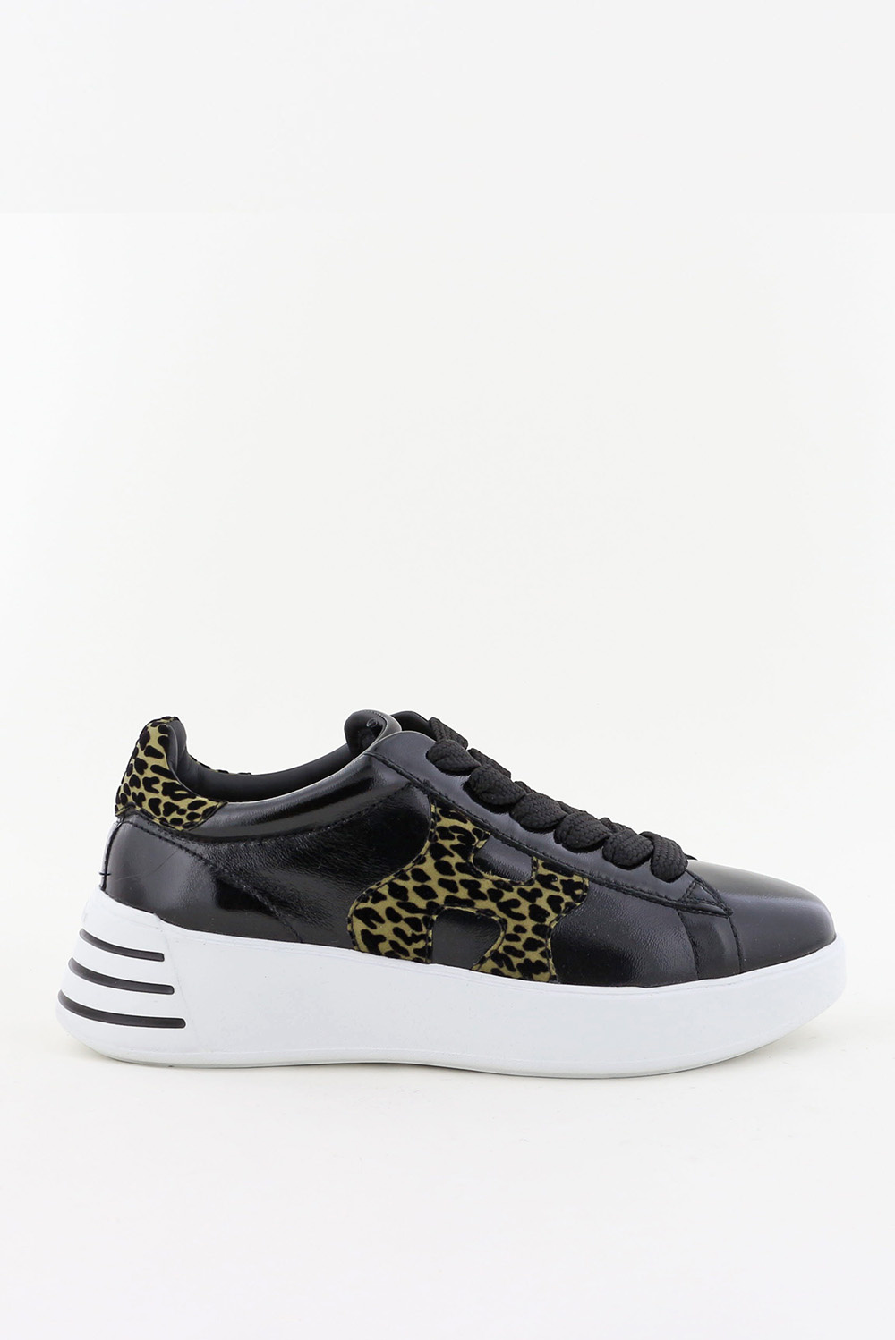 Hogan sneakers Rebel HXW5640DN616IW0YBC zwart Hogan sneakers Rebel HXW5640DN616IW0YBC zwart