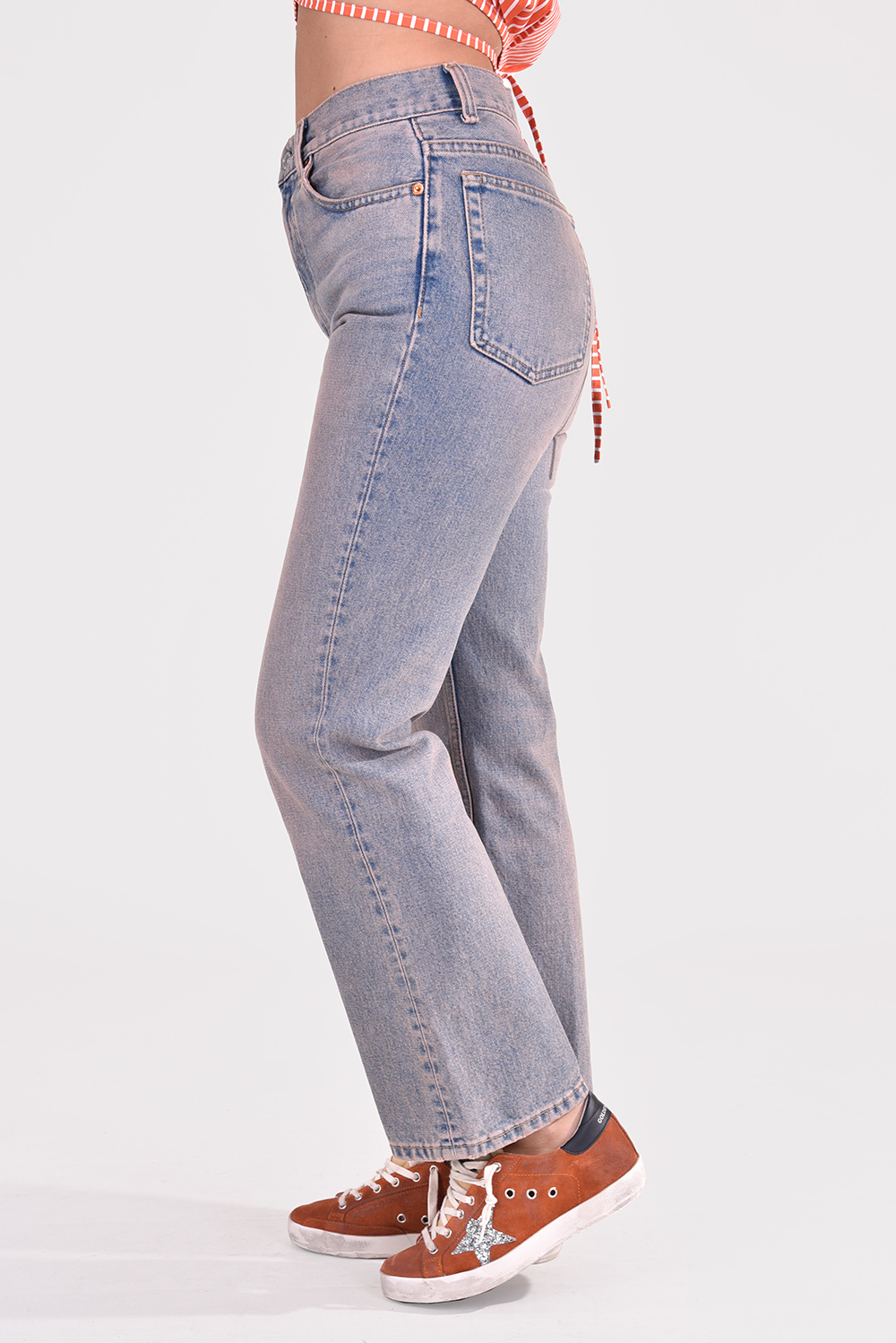 Re/Done Re/Done jeans 70s Loose Flare 147-3W7FPT blauw