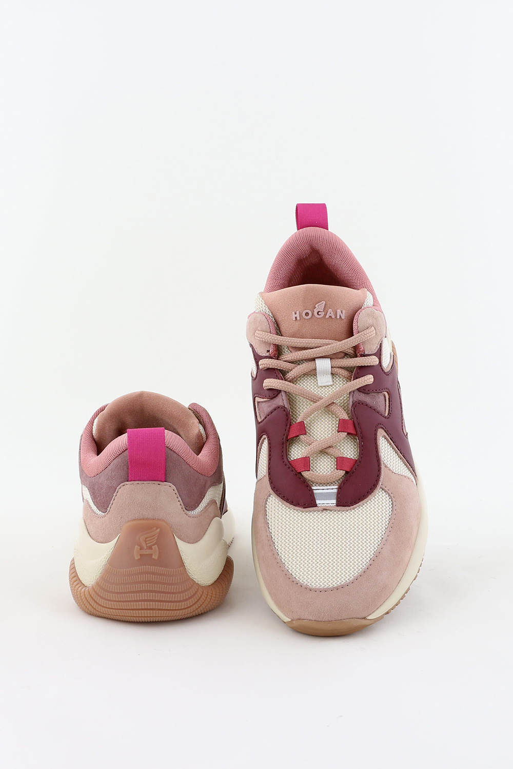 Hogan sneakers H597 HXW5970EA9022Q0RY9 roze - Marjon Snieders