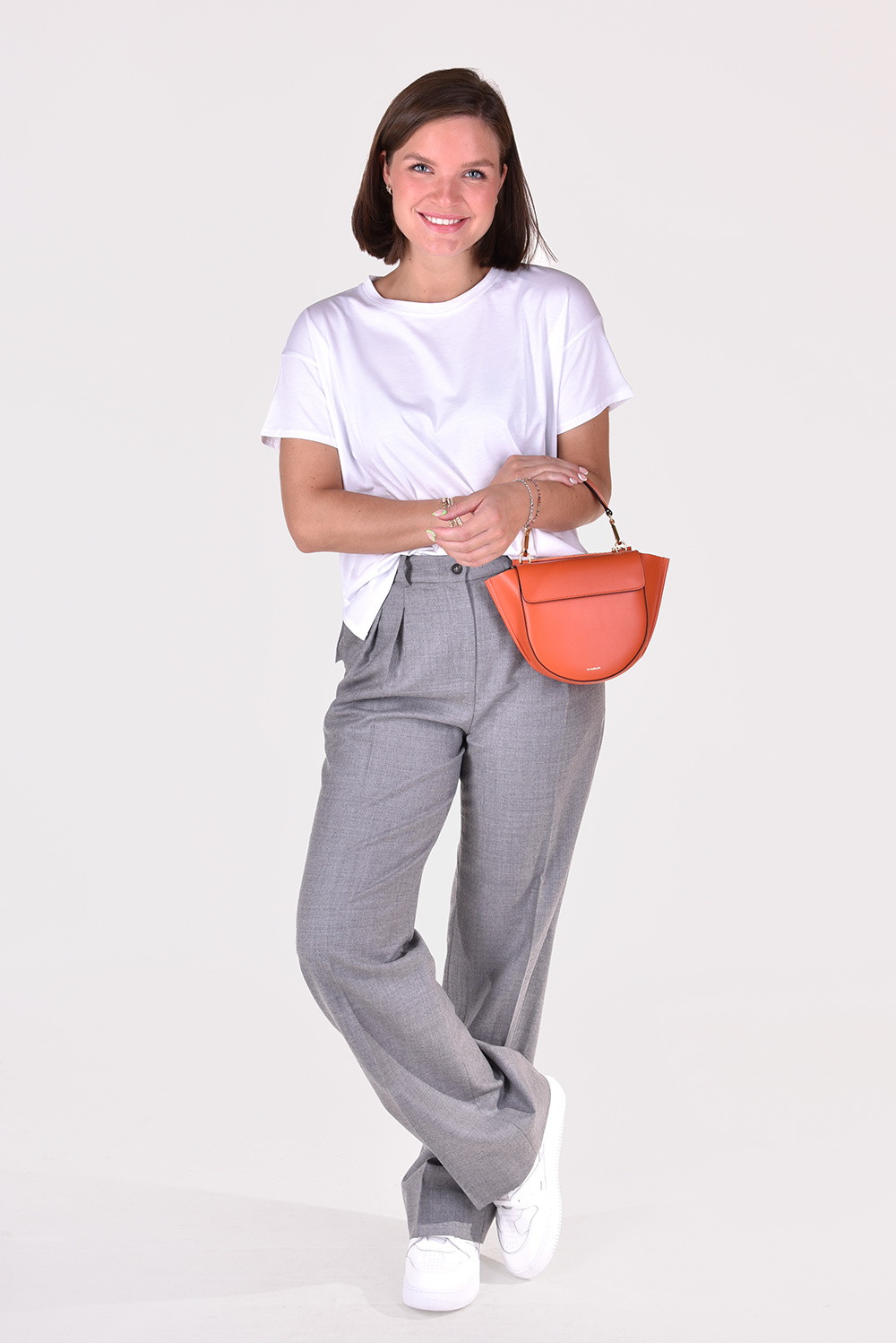 Loulou Studios t-shirt Basiluzzo wit Loulou Studios t-shirt Basiluzzo wit
