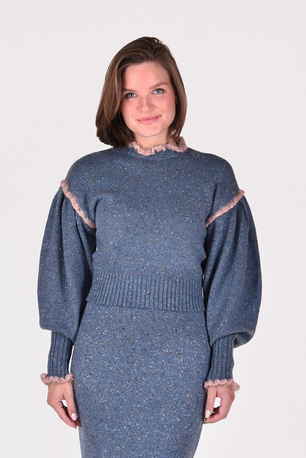 Ulla Johnson trui Dayanna PF220721 blauw Ulla Johnson trui Dayanna PF220721 blauw