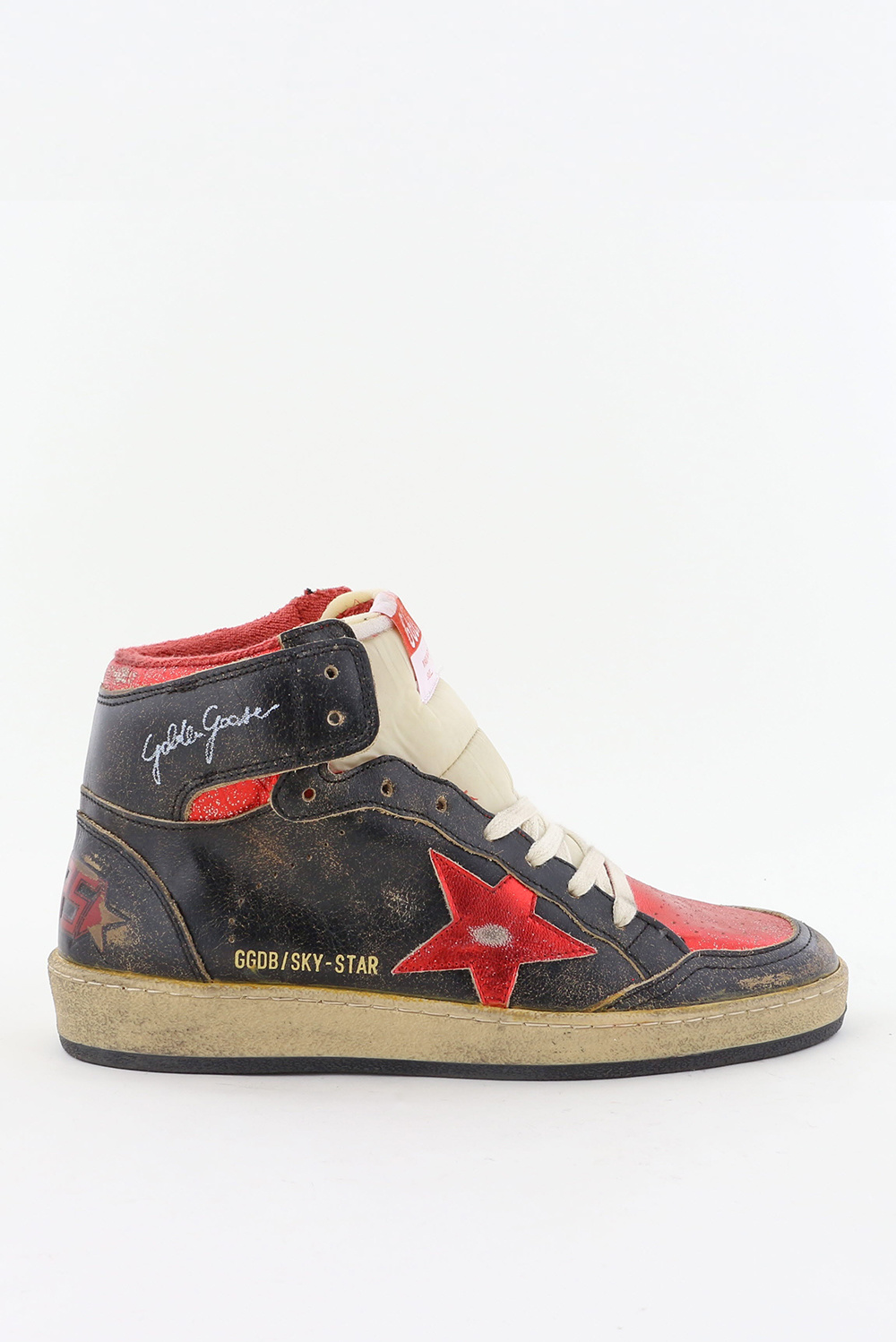Golden Goose sneakers Skystar GWF00230.F003285 zwart Golden Goose sneakers Skystar GWF00230.F003285 zwart