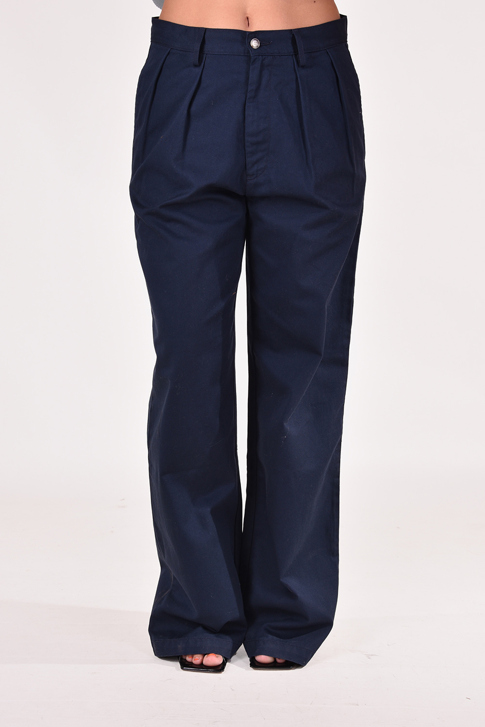 Denimist broek Blair Double Pleated Chino DSWD019-342 navy Denimist broek Blair Double Pleated Chino DSWD019-342 navy