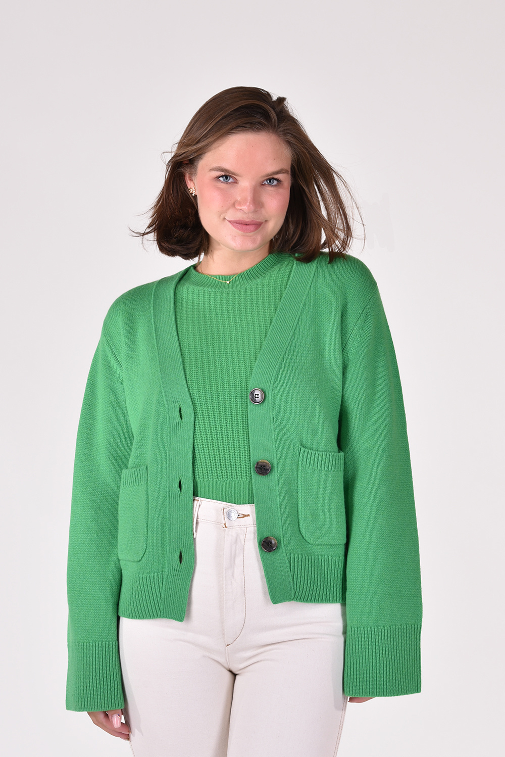 Lisa Yang vest Danni 202084 groen Lisa Yang vest Danni 202084 groen
