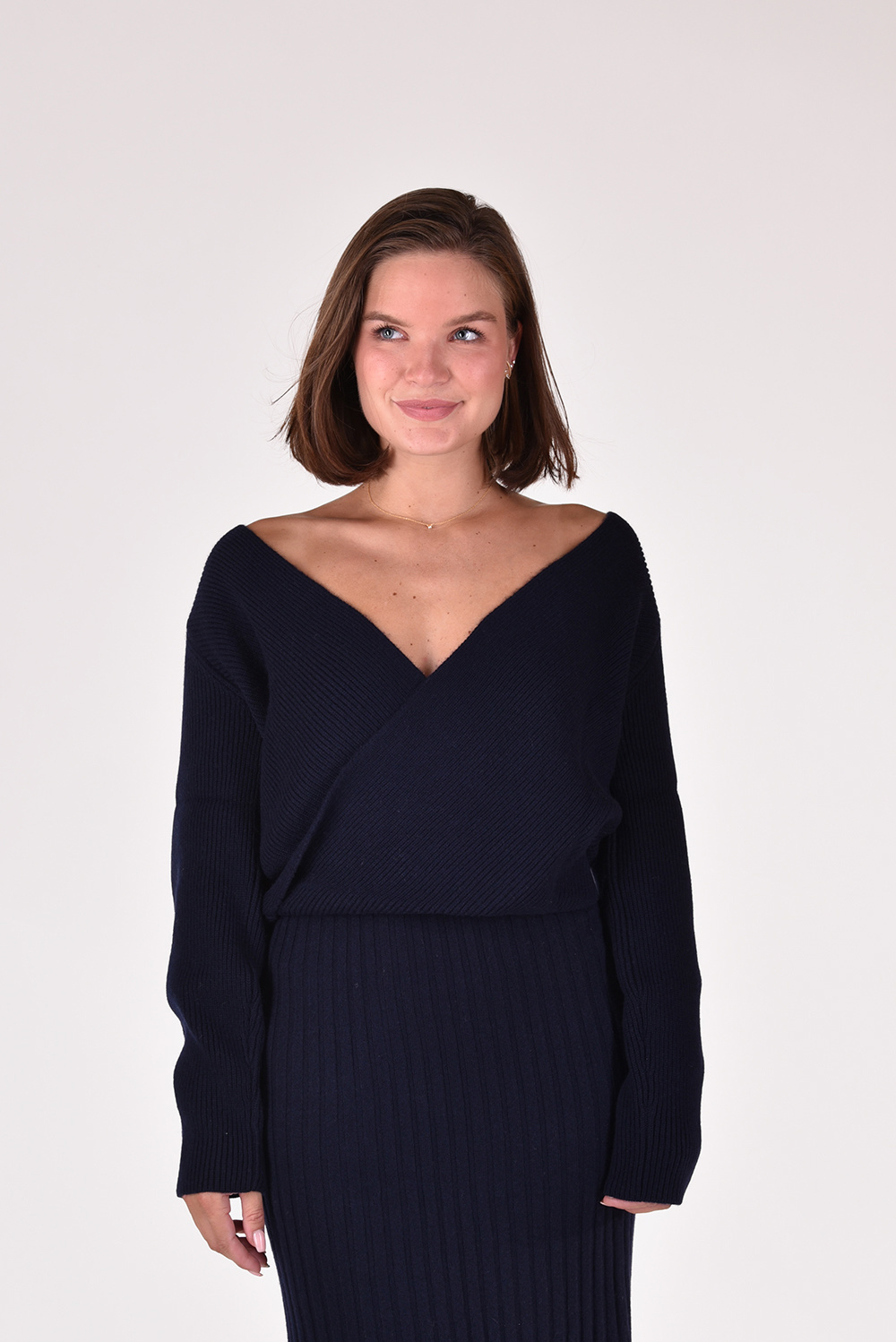 Lisa Yang trui Rosa 2022075 blauw Lisa Yang trui Rosa 2022075 blauw