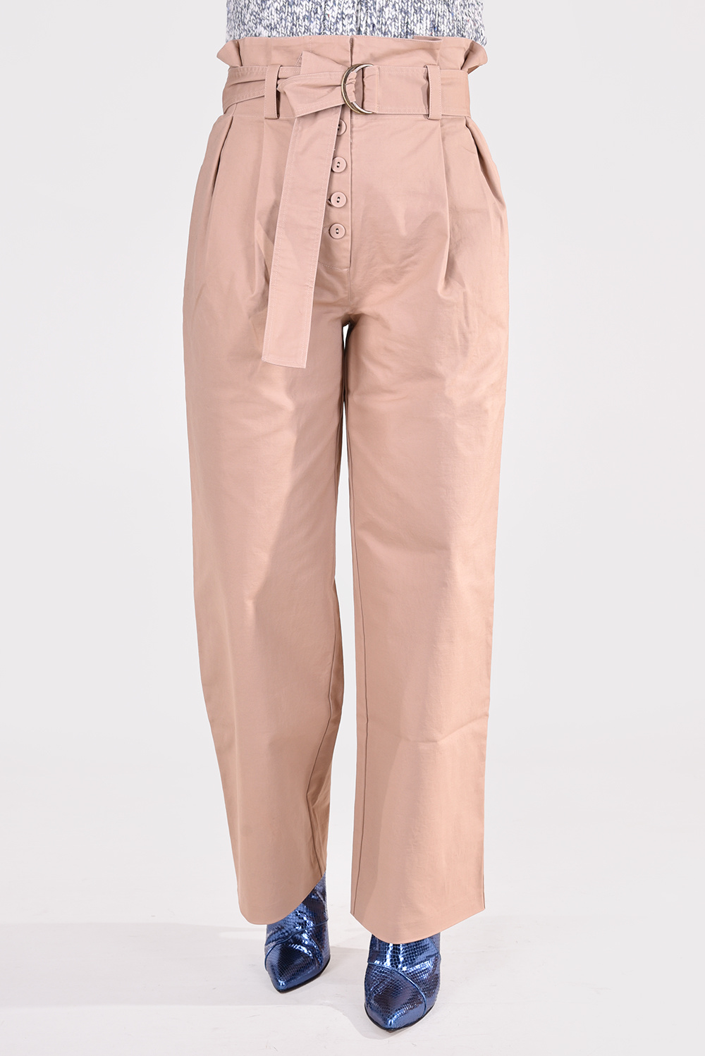Ulla Johnson broek Harriet FA220410 roze Ulla Johnson broek Harriet FA220410 roze