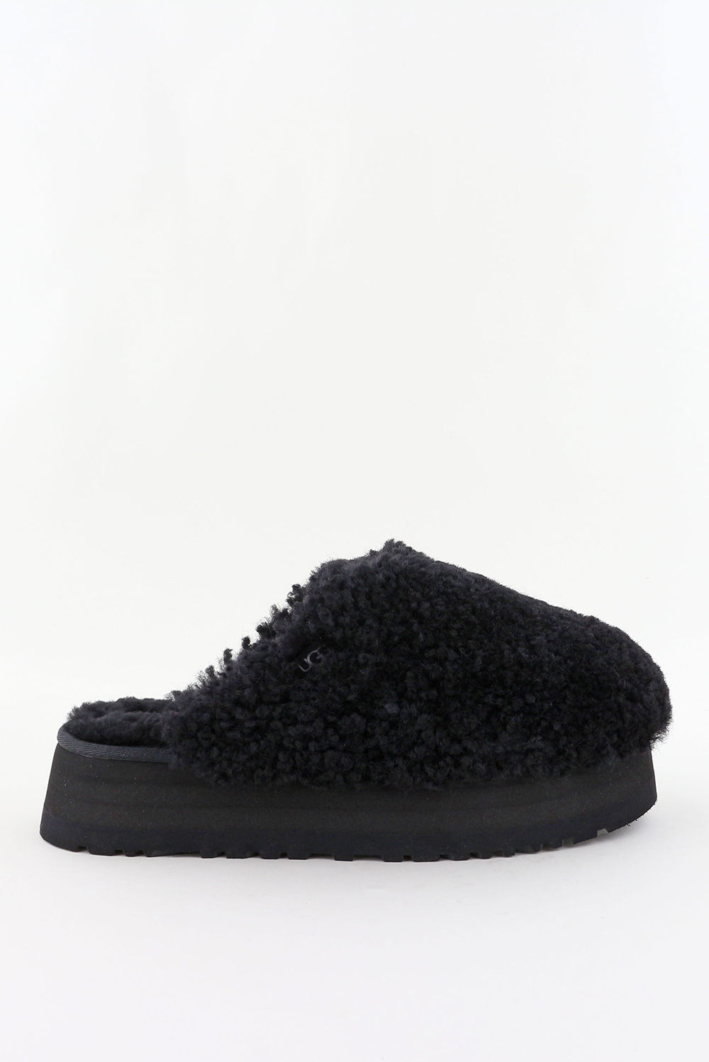 UGG sloffen Maxi Curly Platform 1133171 zwart UGG sloffen Maxi Curly Platform 1133171 zwart