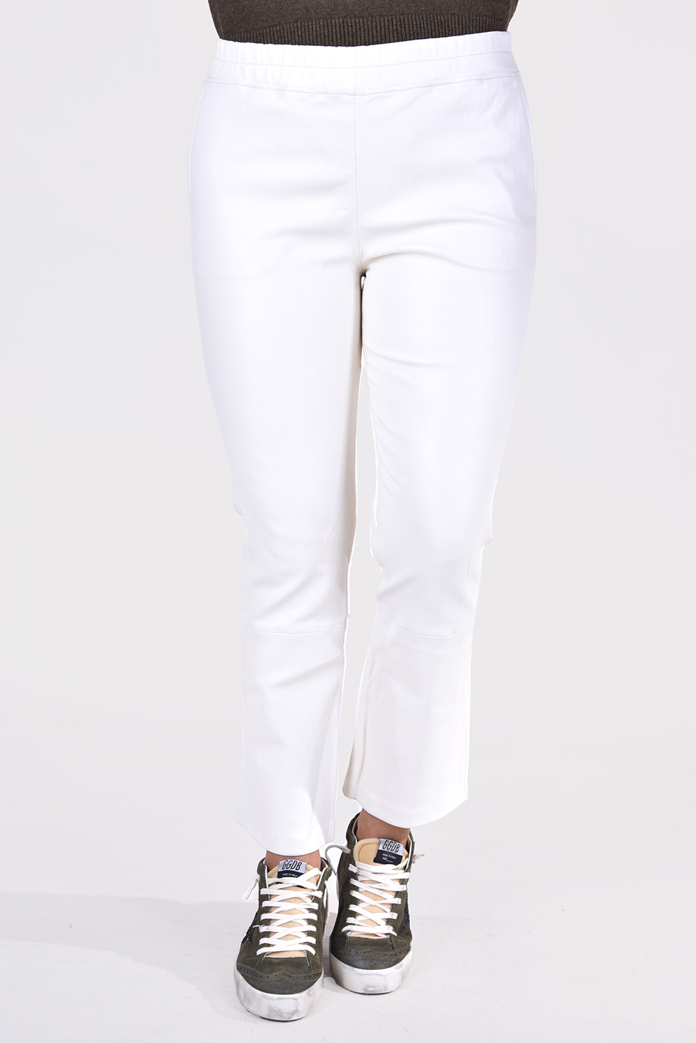 Suite 22 broek Hudson Cropped Flare off white Suite 22 broek Hudson Cropped Flare off white
