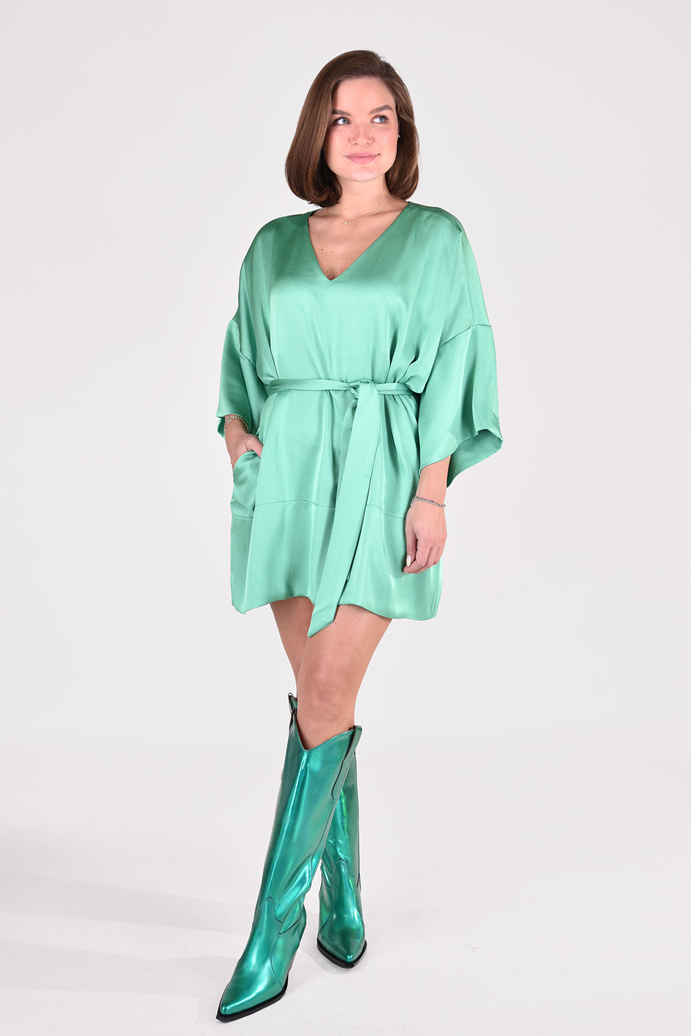 Sea Me Happy jurk Paloma Mini groen Sea Me Happy jurk Paloma Mini groen