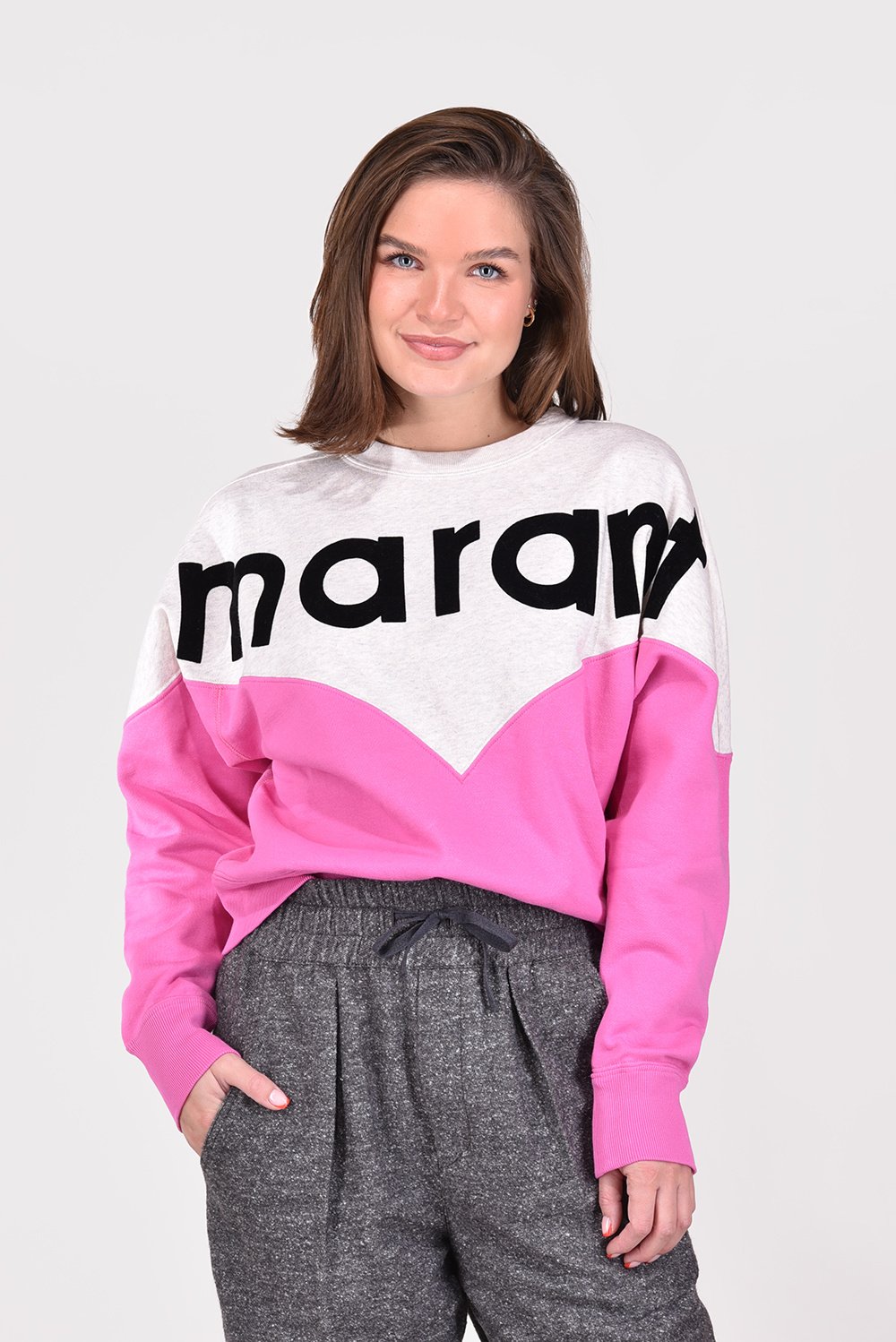 Roze isabel 2025 marant trui