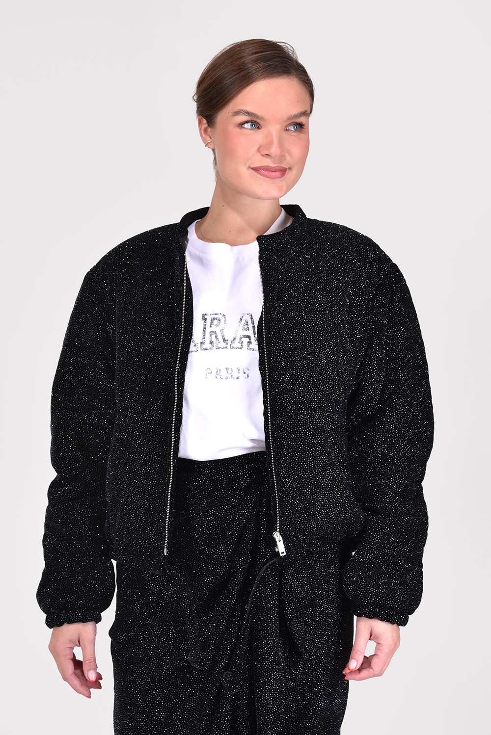 Marant Etoile jas Atala VE0014FA-A1J46E zwart Marant Etoile jas Atala VE0014FA-A1J46E zwart