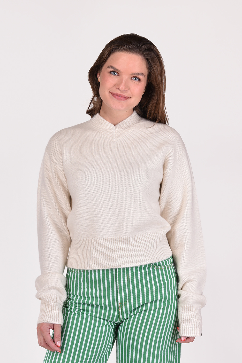 Extreme Cashmere trui Demi 254 cream Extreme Cashmere trui Demi 254 cream