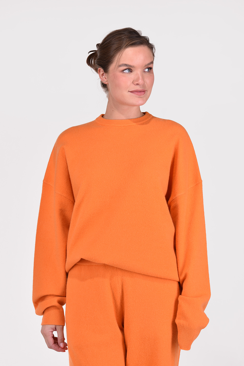 Extreme Cashmere trui Crew Hop 53 carrot Extreme Cashmere trui Crew Hop 53 carrot