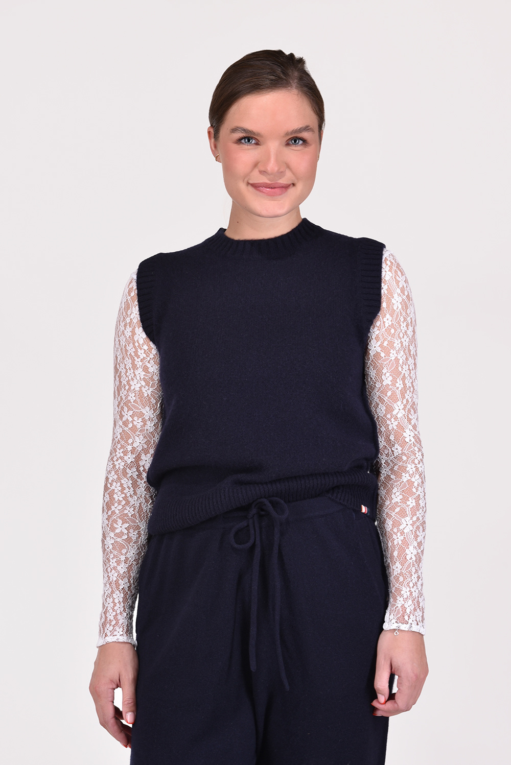 Extreme Cashmere trui Layer 252 navy Extreme Cashmere trui Layer 252 navy