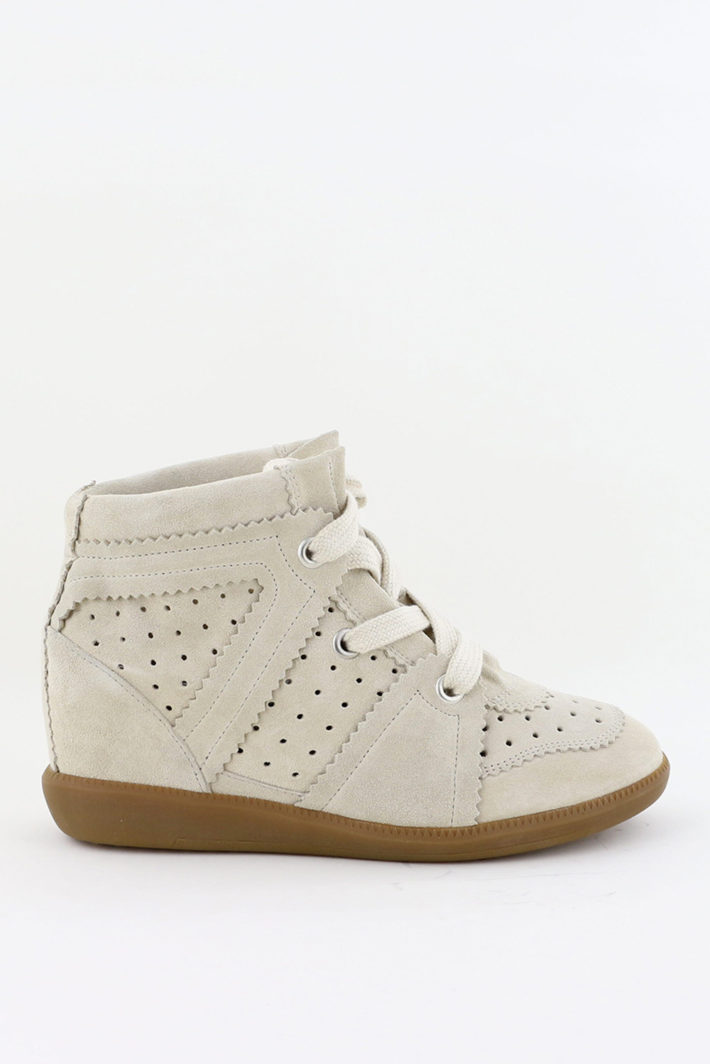 Voldoen browser verdund Isabel Marant sneakers Bobby BK0011FA-A1E20S chalk - Marjon Snieders