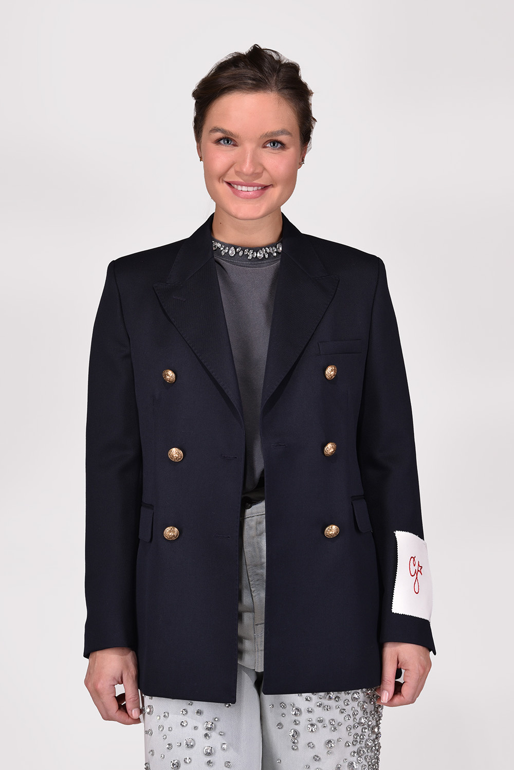Golden Goose blazer GWP00829.P000619.50486 blauw Golden Goose blazer GWP00829.P000619.50486 blauw