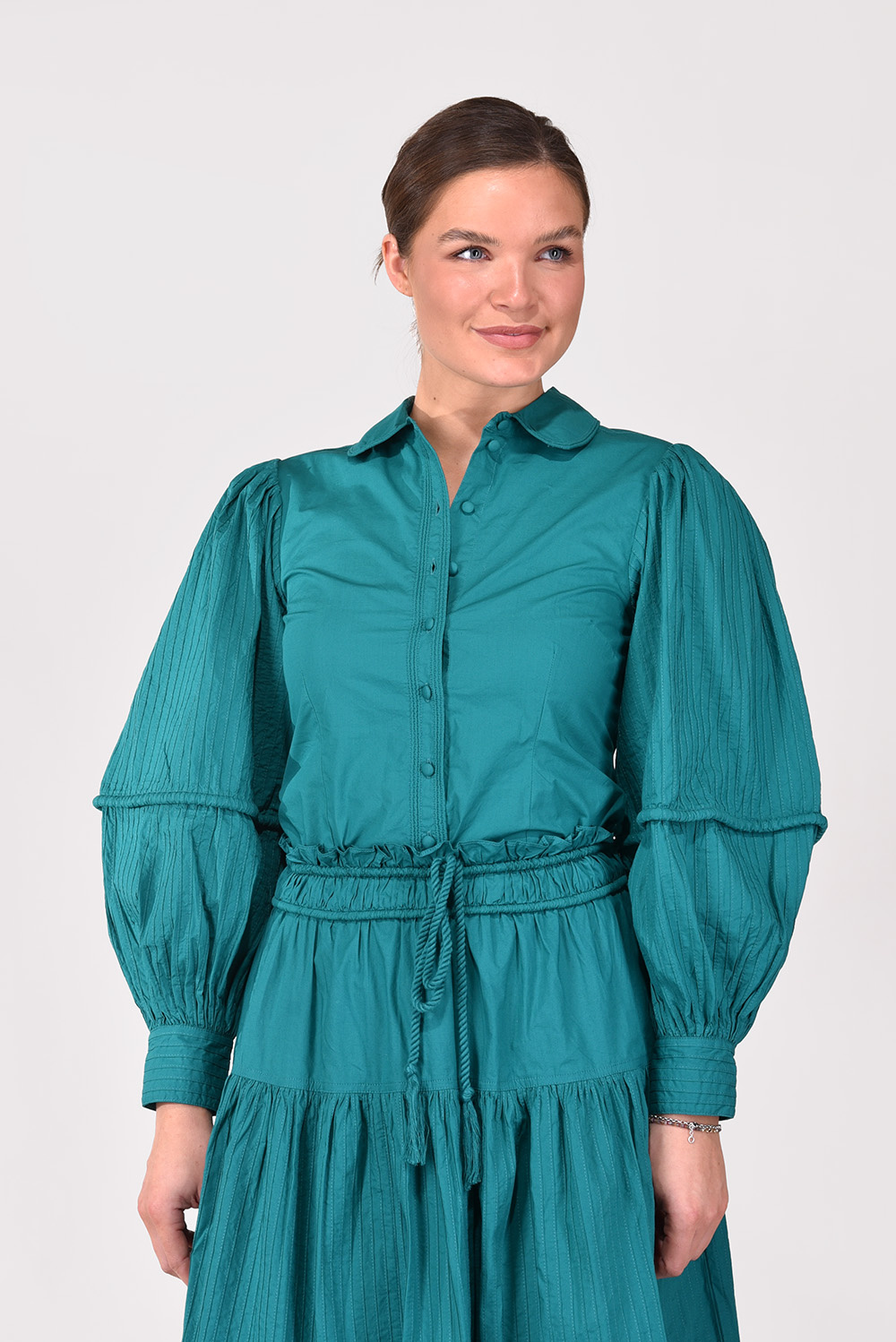 Ulla Johnson blouse Maggia PS230202 blauw Ulla Johnson blouse Maggia PS230202 blauw