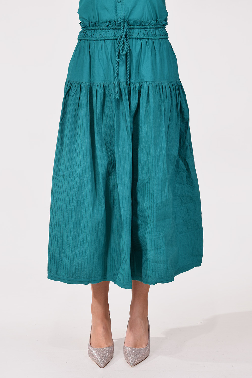 Ulla Johnson rok Raffaela PS230300 blauw Ulla Johnson rok Raffaela PS230300 blauw