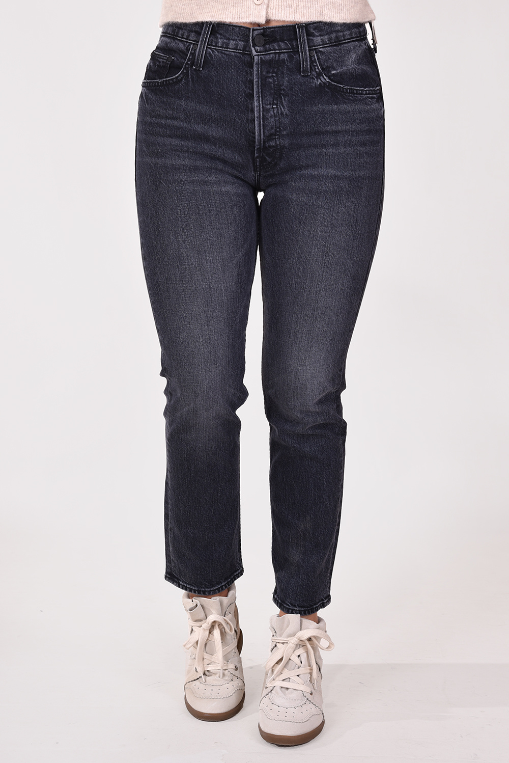 Mother jeans Tomcat Ankle 1664-846/A zwart Mother jeans Tomcat Ankle 1664-846/A zwart