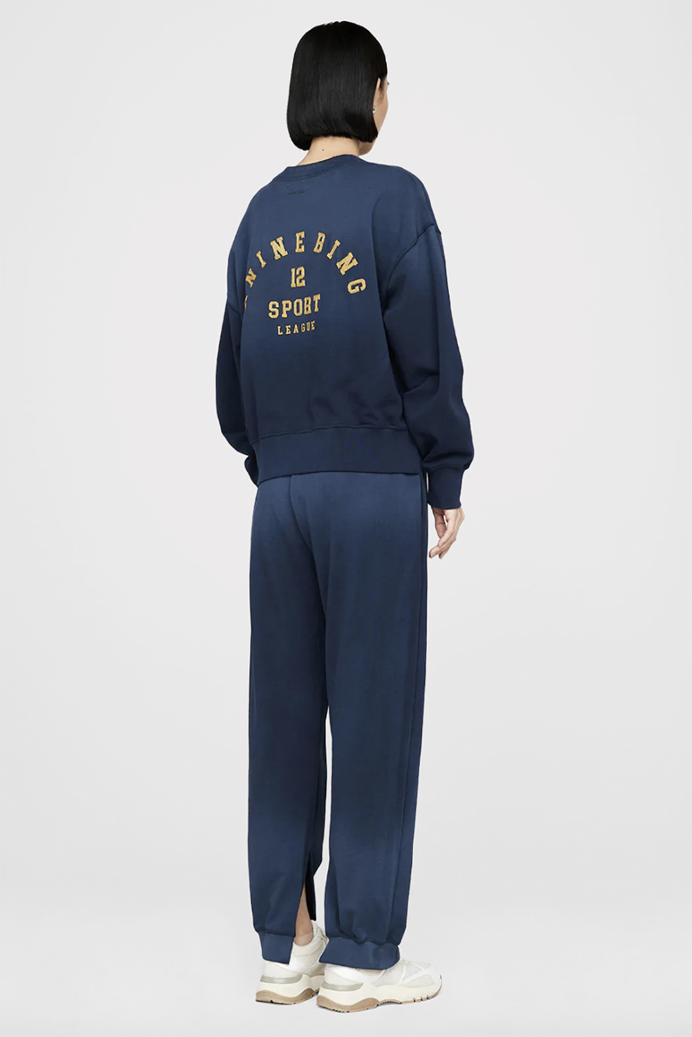 Anine Bing broek Tyler S-03-2280-403 navy Anine Bing broek Tyler S-03-2280-403 navy