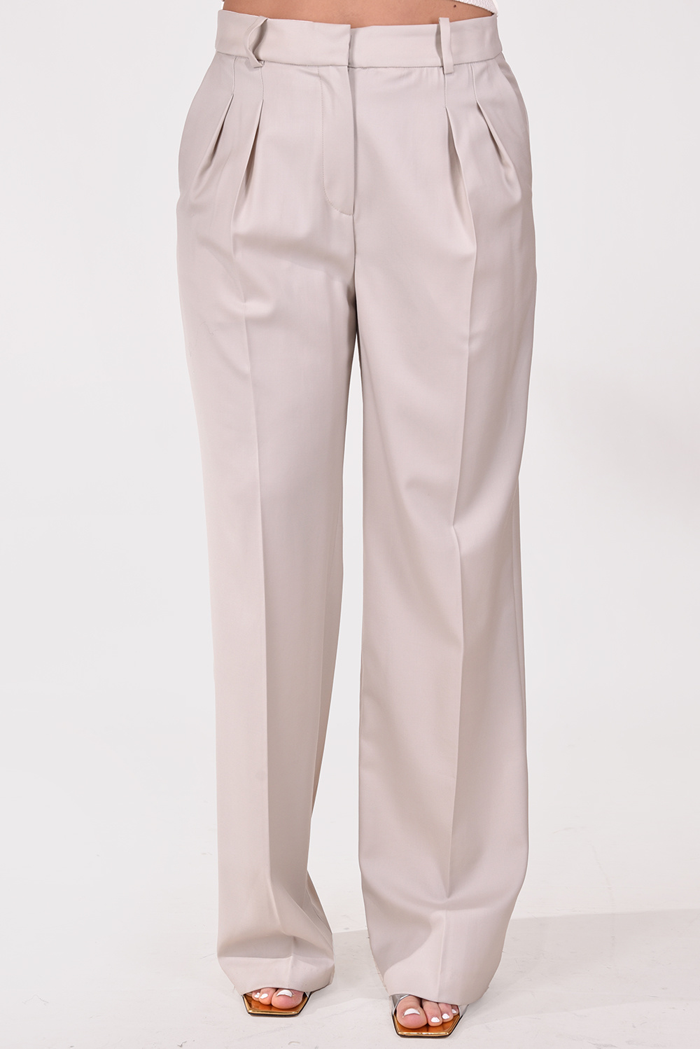 Loulou Studios broek Sbiru beige Loulou Studios broek Sbiru beige