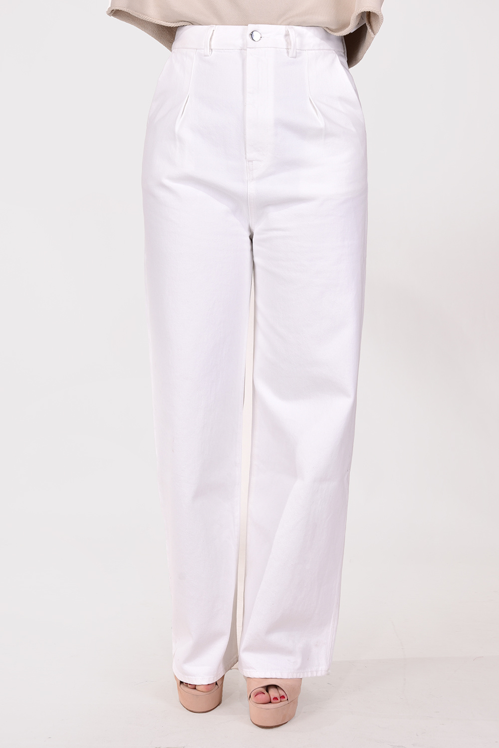 Loulou Studios jeans Attu wit Loulou Studios jeans Attu wit
