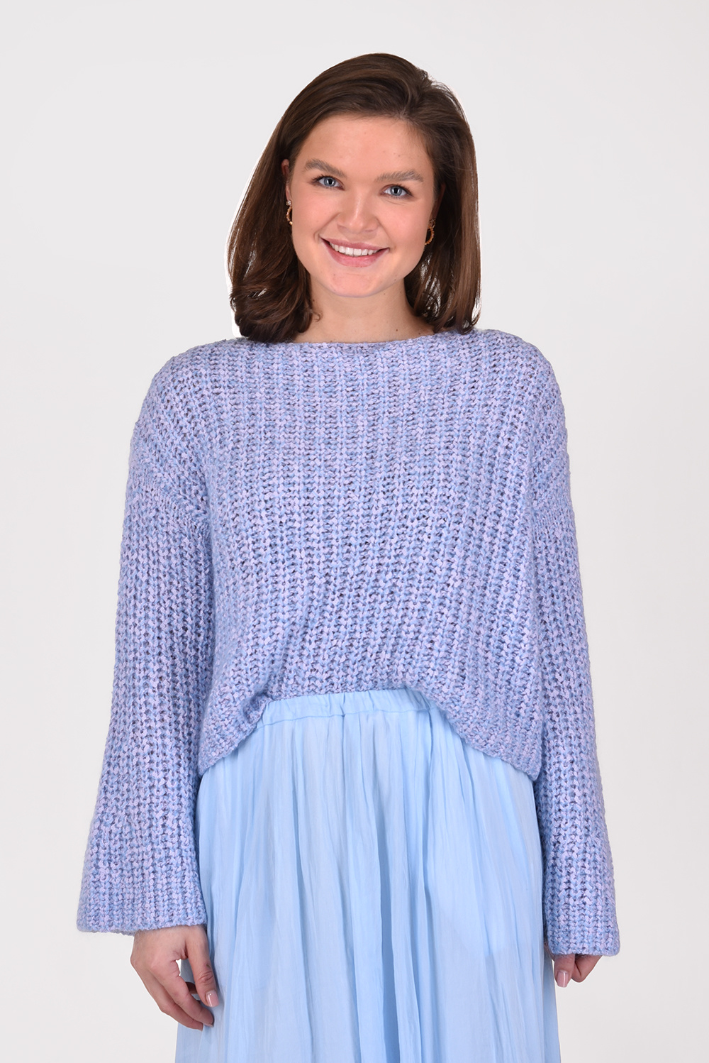 Forte_Forte trui 10141 blauw Forte_Forte trui 10141 blauw