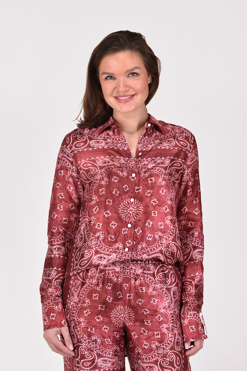 Golden Goose blouse GWP00819.P000633.81268 rood Golden Goose blouse GWP00819.P000633.81268 rood
