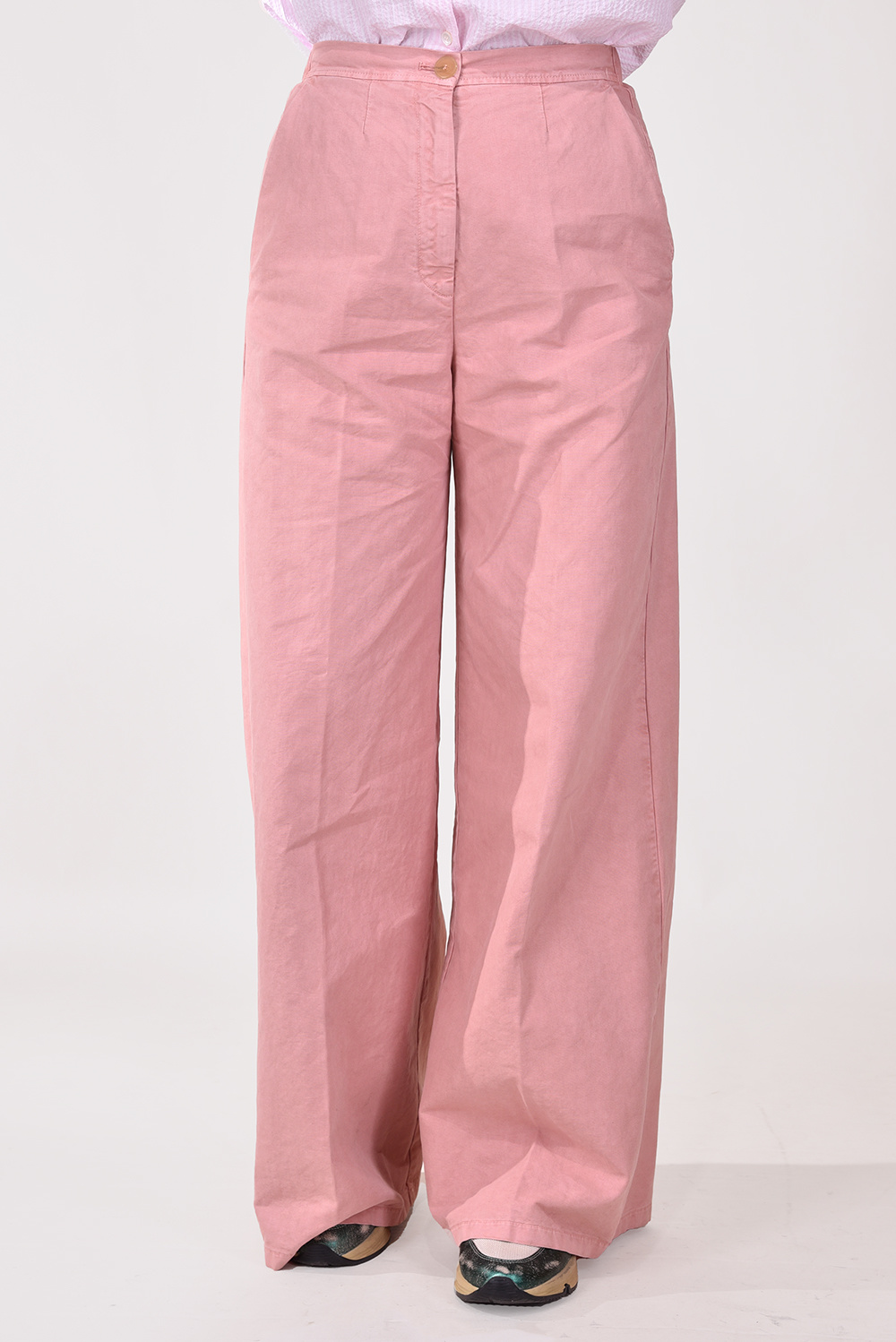 Forte_Forte broek 10034 roze Forte_Forte broek 10034 roze