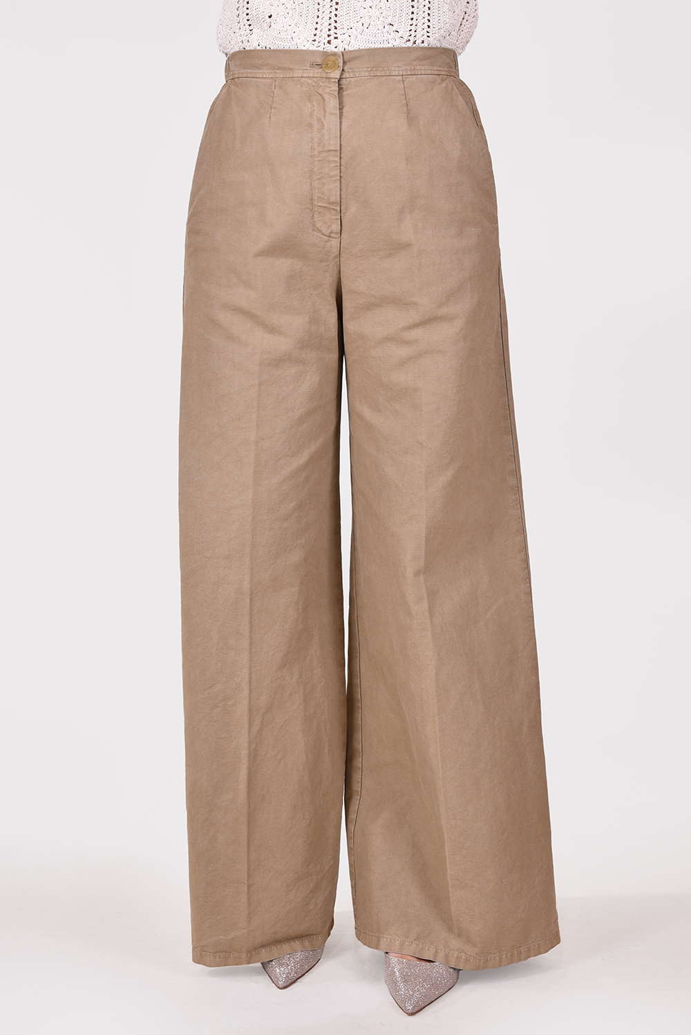Forte_Forte broek 10034 bruin Forte_Forte broek 10034 bruin
