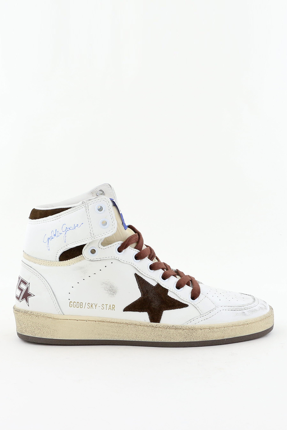 Golden Goose sneakers Skystar GWF00230.F004005.11362 wit Golden Goose sneakers Skystar GWF00230.F004005.11362 wit