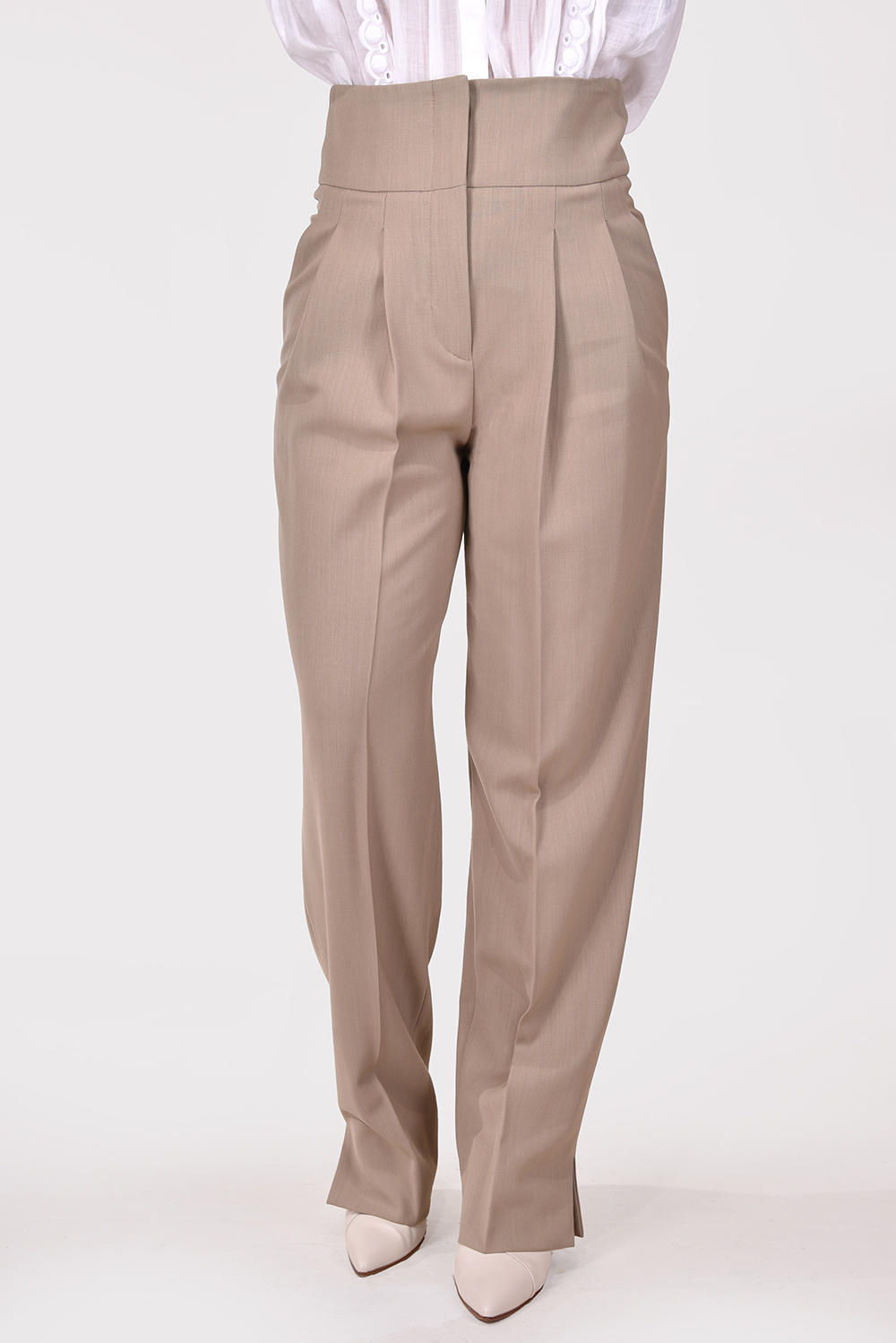 IRO broek Udela WP23UDELA beige IRO broek Udela WP23UDELA beige