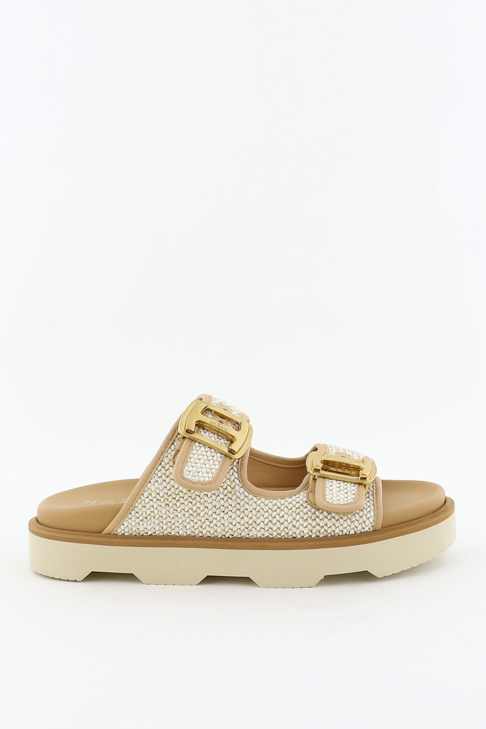 Hogan sandalen H620 HXW6200ET40O910VAQ beige Hogan sandalen H620 HXW6200ET40O910VAQ beige