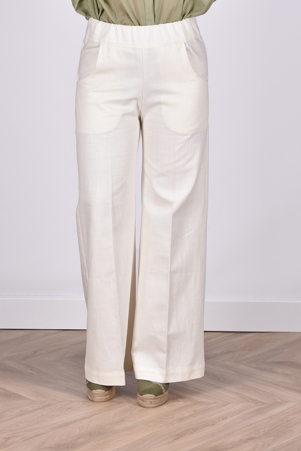 Sea Me Happy broek Woody Woven Jeans creme Sea Me Happy broek Woody Woven Jeans creme