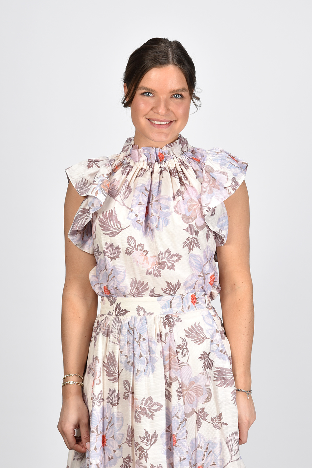 Magali Pascal top Prima MPSS23T27 creme Magali Pascal top Prima MPSS23T27 creme