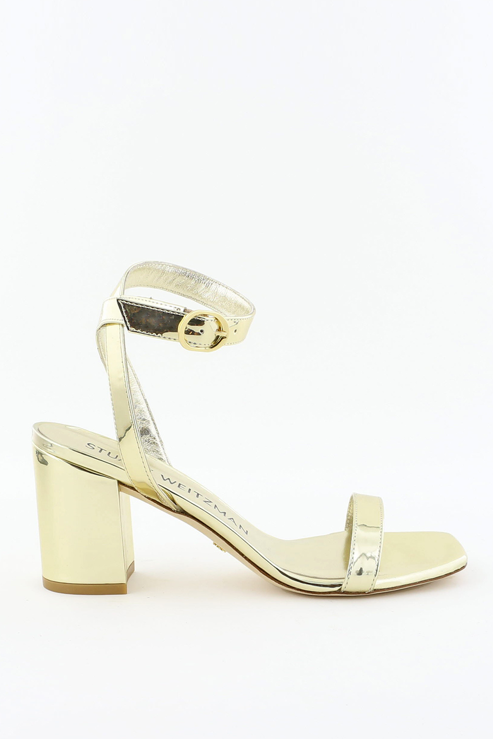 Stuart Weitzman sandalen Nearlybare SE125 goud Stuart Weitzman sandalen Nearlybare SE125 goud