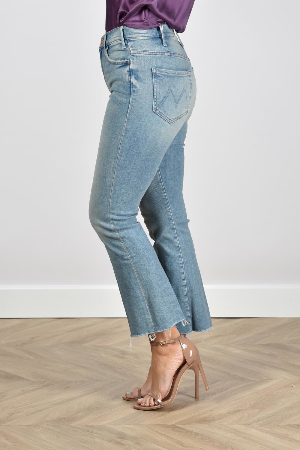 Mother jeans Ankle 1117-686/D blue - Marjon Snieders
