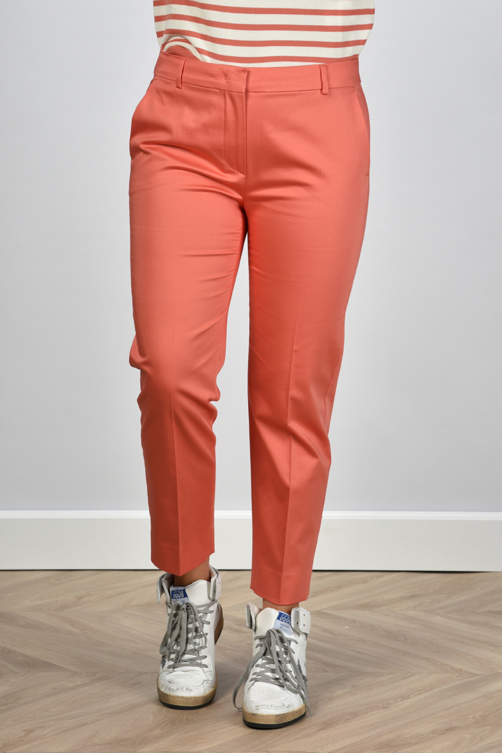 Max Mara broek Lince oranje Max Mara broek Lince oranje