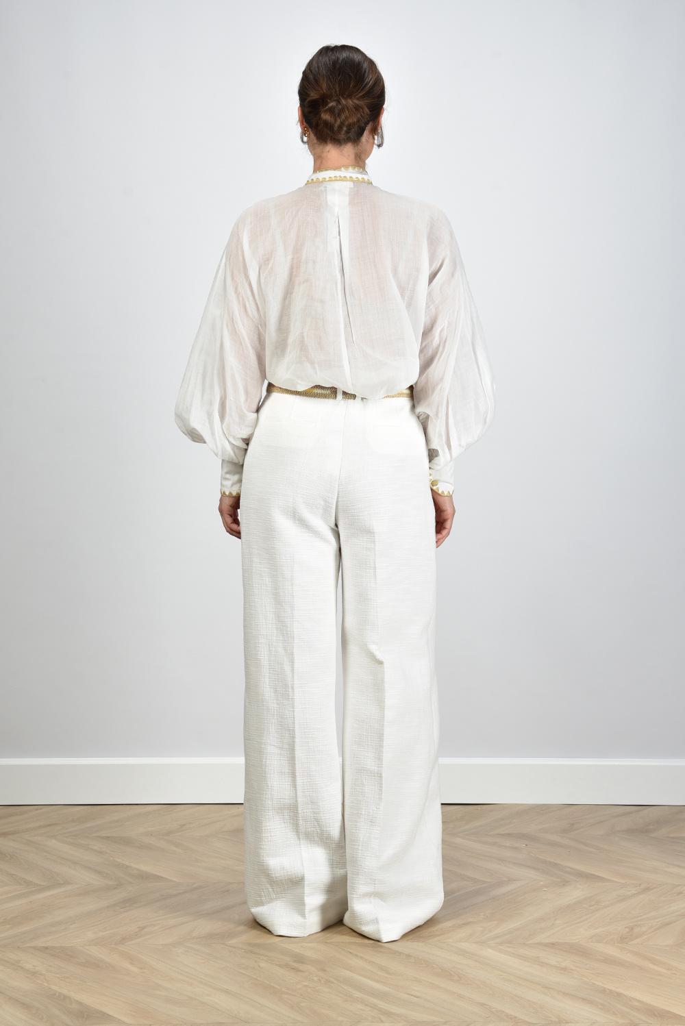 Devi wide cotton pants - Zimmermann - Women