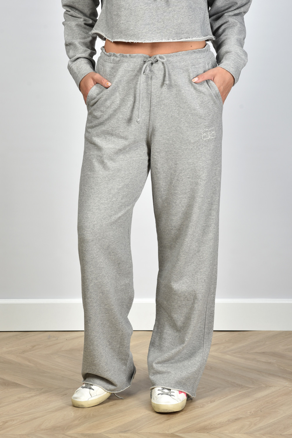 Ganni broek T3564 grijs Ganni broek T3564 grijs