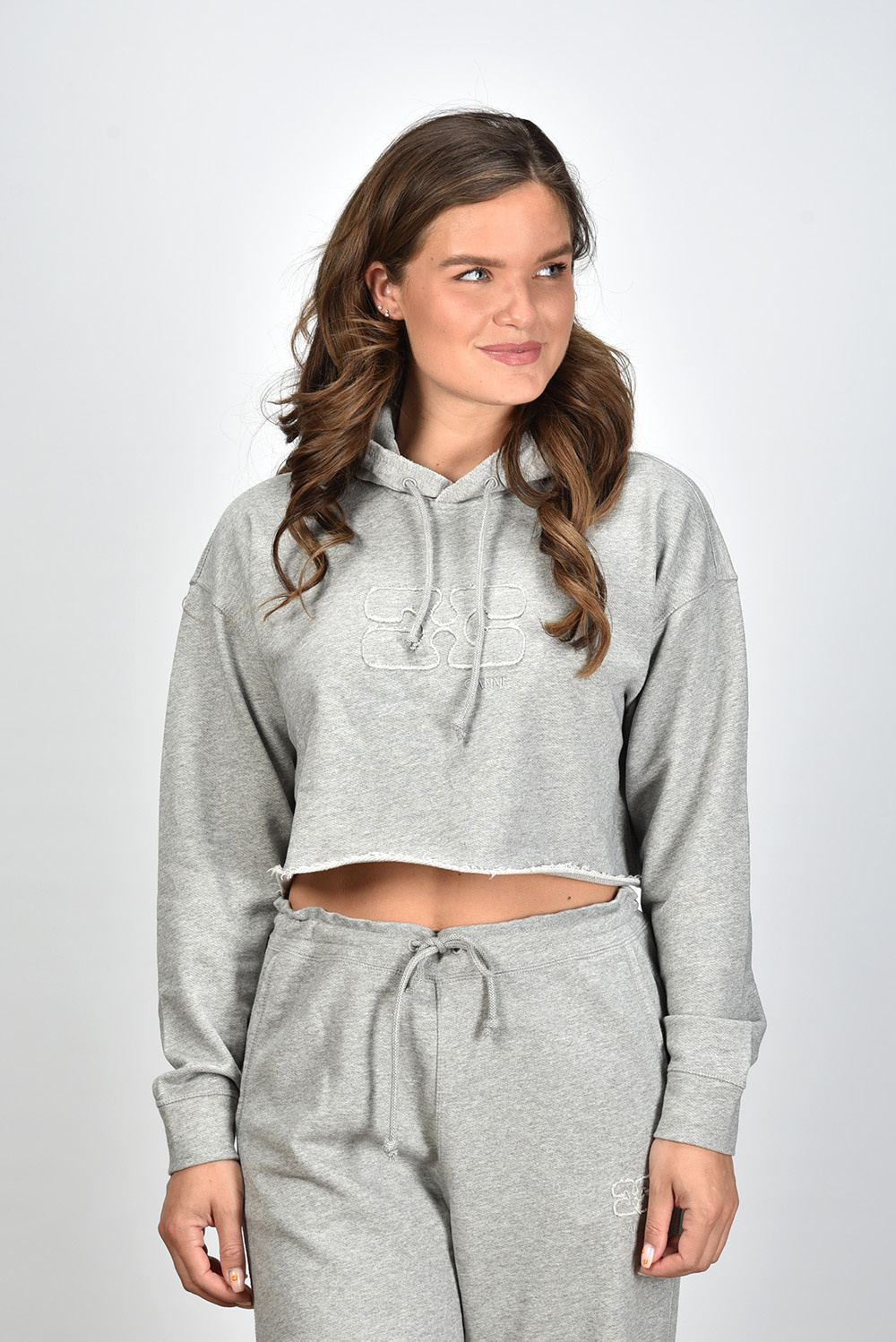Ganni trui T3567 grijs Ganni trui T3567 grijs