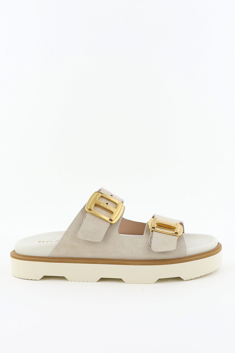 Hogan sandalen HXW6200EK00HG0C410 taupe Hogan sandalen HXW6200EK00HG0C410 taupe