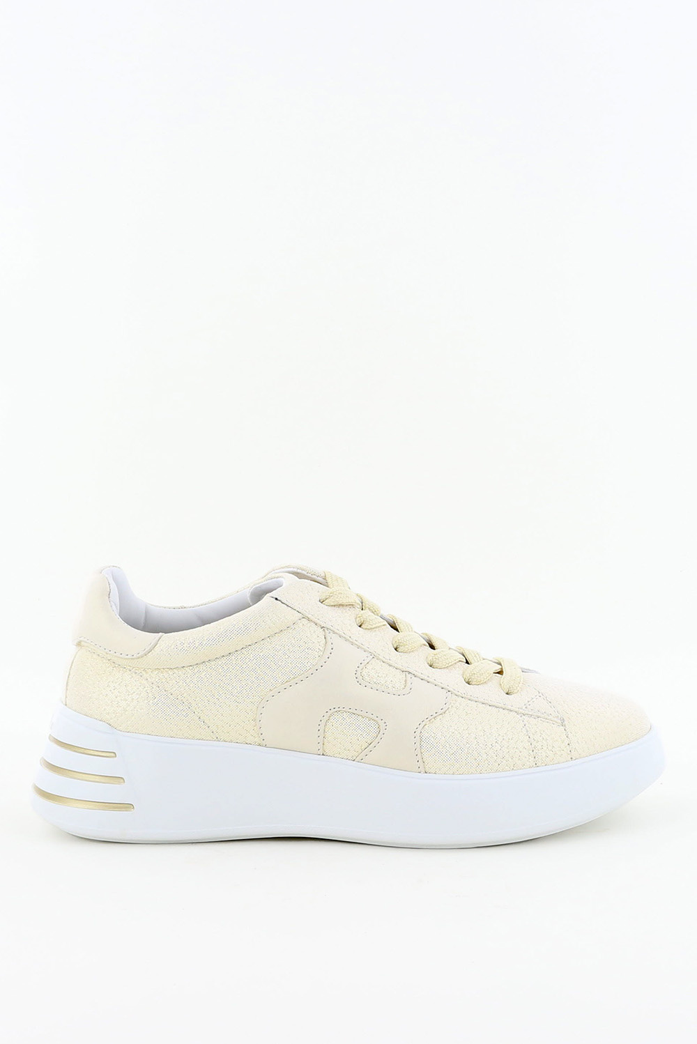 Hogan sneakers Rebel HXW5640DN61N9QB018 goud Hogan sneakers Rebel HXW5640DN61N9QB018 goud