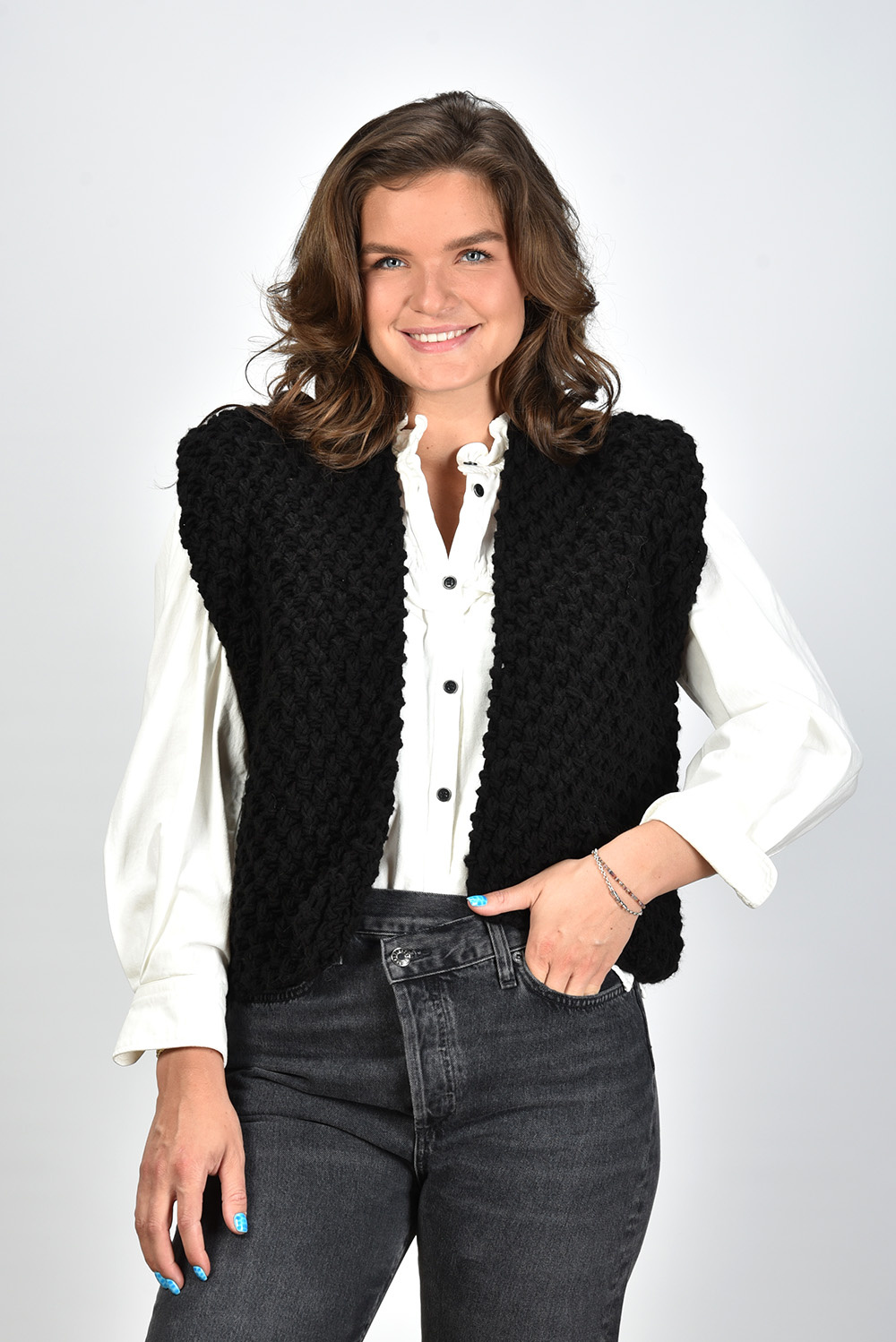 Kiro by Kim gilet Capsized zwart Kiro by Kim gilet Capsized zwart