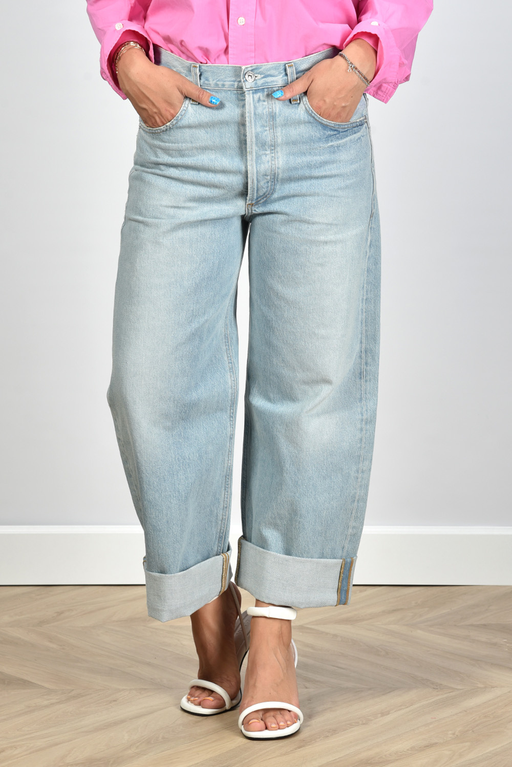 Citizens of Humanity jeans Ayla Baggy blauw Citizens of Humanity jeans Ayla Baggy blauw