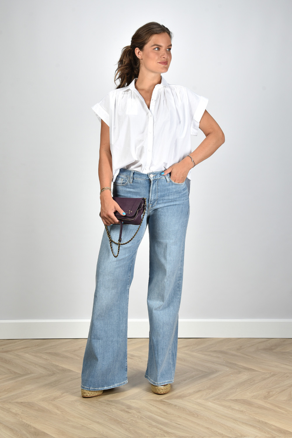 Citizens of Humanity blouse Penny 9176-741 wit Citizens of Humanity blouse Penny 9176-741 wit